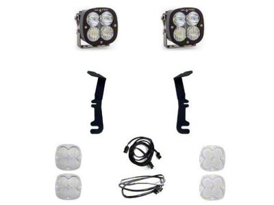 Baja Designs XL Pro LED Lights with A-Pillar Mounting Brackets (21-24 RAM 1500 TRX)