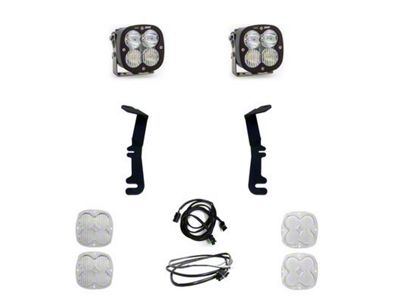 Baja Designs XL80 LED Lights with A-Pillar Mounting Brackets (21-24 RAM 1500 TRX)