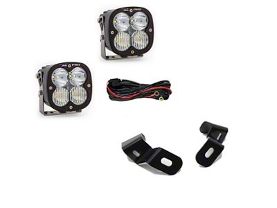 Baja Designs XL Pro LED Lights with A-Pillar Mounting Brackets (19-24 RAM 2500)