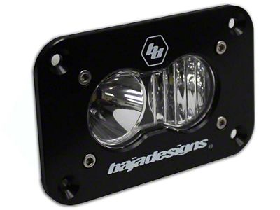 Baja Designs S2 Sport Flush Mount LED Light; Driving/Combo Beam (Universal; Some Adaptation May Be Required)
