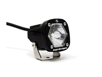 Baja Designs LP9 Pro LED Auxiliary Light Pod with Blue Backlight; Spot Beam; Clear (Universal; Some Adaptation May Be Required)