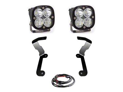 Baja Designs Squadron Pro LED Lights with A-Pillar Mounting Brackets (19-25 Sierra 1500)