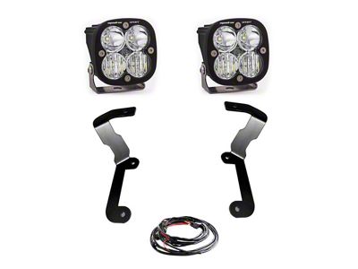 Baja Designs Squadron Sport LED Lights with A-Pillar Mounting Brackets (19-25 Sierra 1500)