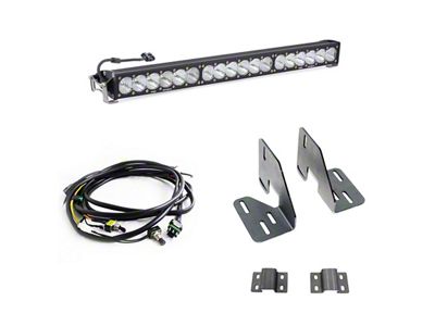 Baja Designs 30-Inch OnX6+ Grille Light Bar Kit (18-19 Sierra 2500 HD)
