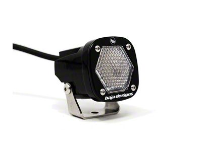 Baja Designs S1 LED Auxiliary Light Pod; Work/Scene Beam; Clear (Universal; Some Adaptation May Be Required)