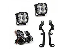 Baja Designs Squadron Sport LED Lights with A-Pillar Mounting Brackets (19-25 Silverado 1500)