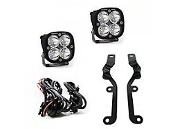 Baja Designs Squadron Sport LED Lights with A-Pillar Mounting Brackets (19-24 Silverado 1500)