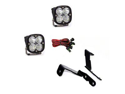 Baja Designs Squadron Sport LED Lights with A-Pillar Mounting Brackets (07-13 Silverado 1500)
