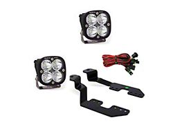 Baja Designs Squadron Sport LED Lights with A-Pillar Mounting Brackets (07-13 Silverado 1500)