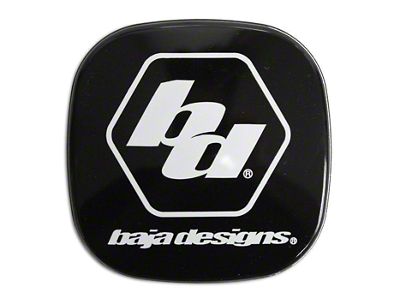 Baja Designs Squadron LED Light Cover; Black