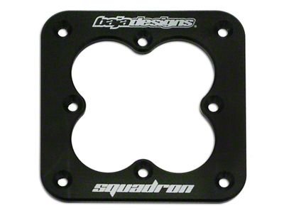 Baja Designs Squadron Pro Flush Mount Bezel; Black