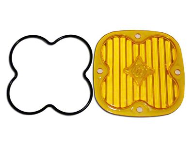 Baja Designs Squadron Series Lens Kit; Amber; Wide Cornering Beam