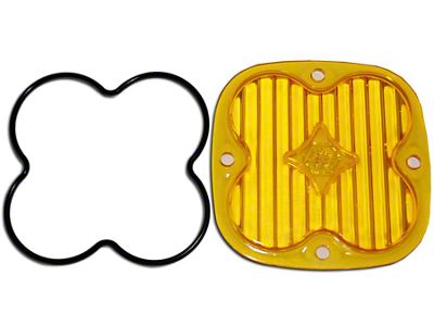 Baja Designs Squadron Series Lens Kit; Amber; Wide Cornering Beam