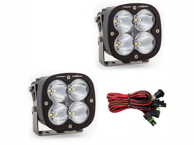 Baja Designs XL Racer Edition LED Light; High Speed Spot Beam; Pair (Universal; Some Adaptation May Be Required)