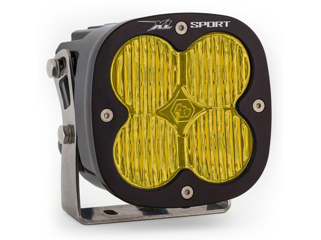 Baja Designs XL Sport Amber LED Light; Wide Cornering Beam (Universal; Some Adaptation May Be Required)