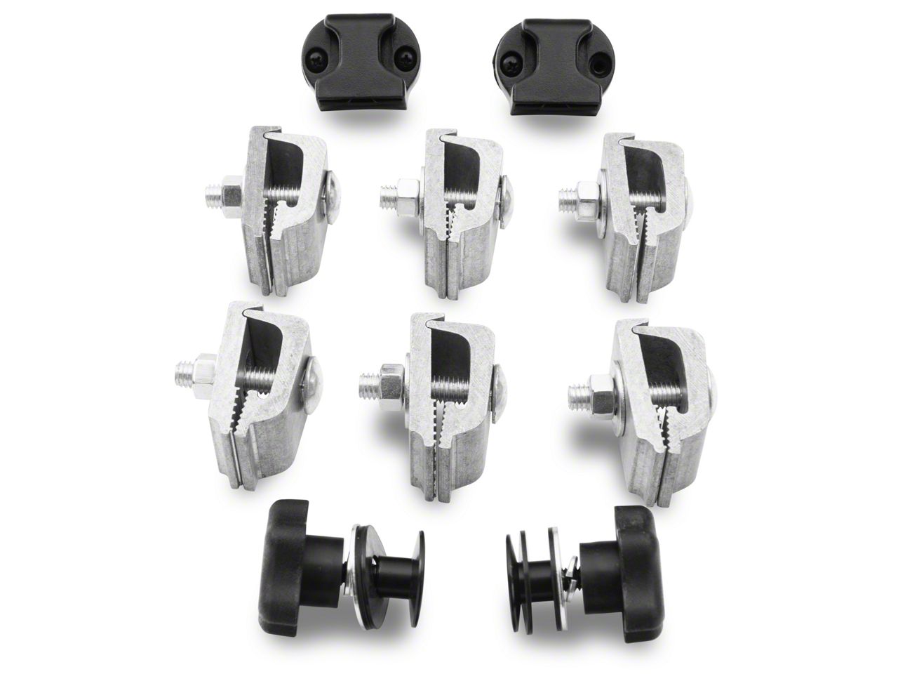 156-01571, Cable Mounting & Accessories 2-Piece M6 Stud Mount Tie, 8.0 Tie, 50l