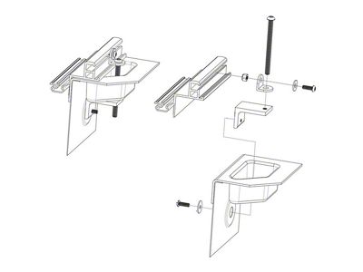 BAK Industries BAKFlip CS Tonneau Cover Stabilizer Bracket Kit (15-22 Canyon)