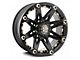Ballistic Jester Flat Black with Camouflage Accents 8-Lug Wheel; 17x9; 12mm Offset (10-18 RAM 2500)