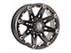 Ballistic Jester Flat Black with Camouflage Accents 8-Lug Wheel; 17x9; 12mm Offset (17-22 F-250 Super Duty)