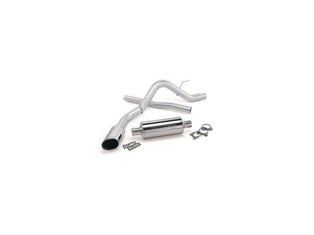Banks Power Monster Single Exhaust System with Chrome Tip; Side Exit (11-14 3.5L EcoBoost F-150)