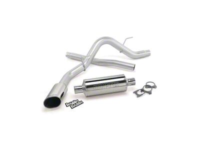 Banks Power Monster Single Exhaust System with Chrome Tip; Side Exit (11-14 5.0L F-150)