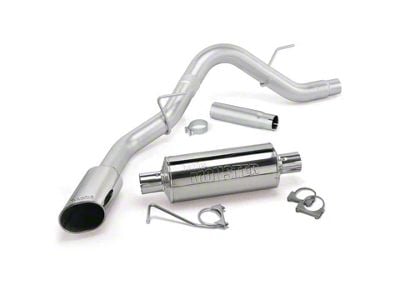 Banks Power Monster Single Exhaust System with Chrome Tip; Side Exit (15-20 5.0L F-150)