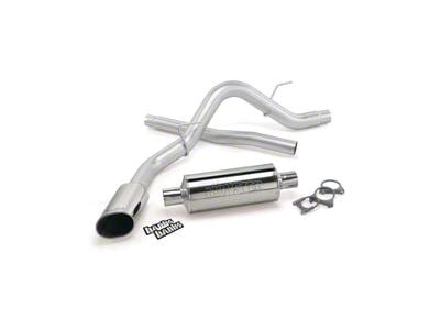 Banks Power Monster Single Exhaust System with Chrome Tip; Side Exit (11-14 6.2L F-150)