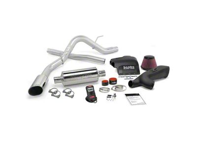Banks Power Stinger Bundle with AutoMind, Single Exhaust System and Chrome Tip (11-14 3.5L EcoBoost F-150 Regular Cab w/ 6-1/2-Foot Bed, SuperCrew)