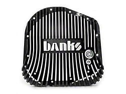 Banks Power Ford 10.25/10.50-Inch Ram-Air Differential Cover; Satin Black Machined (11-25 F-250 Super Duty w/o Rear Sway Bar & High Output Engine)