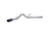 Banks Power Monster DPF-Back Single Exhaust System with Black SideKick Tip; Side Exit (17-26 6.7L Powerstroke F-250 Super Duty)