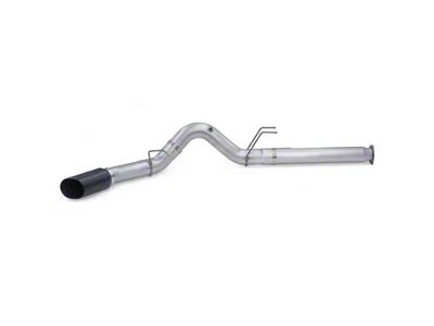 Banks Power Monster DPF-Back Single Exhaust System with Black SideKick Tip; Side Exit (17-24 6.7L Powerstroke F-250 Super Duty)