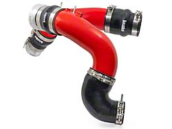Banks Power Boost Tube Upgrade Kit; Red; Hot and Cold Side (17-26 6.7L Powerstroke F-350 Super Duty)