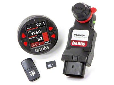 Banks Power Gen 2 Derringer Tuner with iDash DataMonster (14-18 3.0L EcoDiesel RAM 1500)