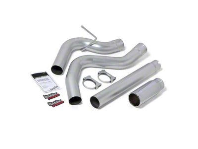 Banks Power Monster DPF-Back Single Exhaust System with Chrome Tip; Side Exit (14-18 3.0L EcoDiesel RAM 1500)