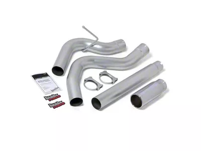 Banks Power Monster DPF-Back Single Exhaust System with Chrome Tip; Side Exit (14-18 3.0L EcoDiesel RAM 1500)