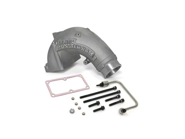 Banks Power 3.50-Inch Monster-Ram Intake System with Fuel Line; Natural (07.5-18 6.7L RAM 2500)