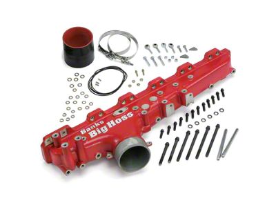 Banks Power Big Hoss Racing Intake Manifold; Red (03-07 5.9L RAM 2500)
