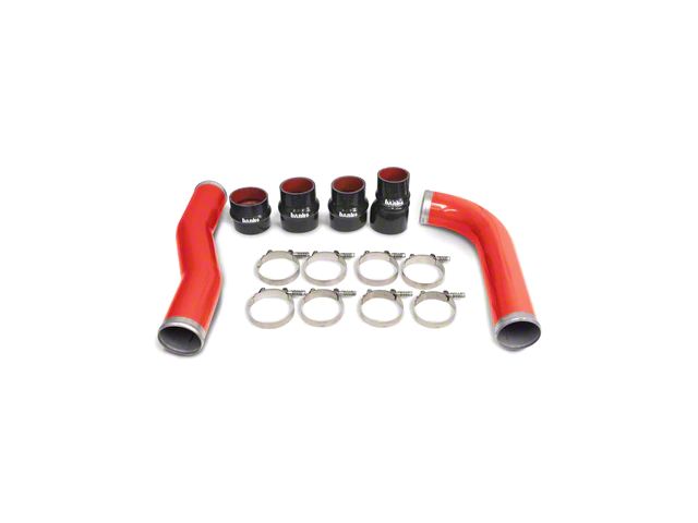 Banks Power Boost Tube Upgrade Kit; Red; Hot and Cold Side (07-09 6.7L RAM 2500)