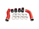 Banks Power Boost Tube Upgrade Kit; Red; Hot and Cold Side (07-09 6.7L RAM 2500)