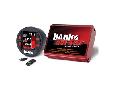 Banks Power Six-Gun Diesel Tuner with iDash DataMonster (06-07 5.9L RAM 2500)