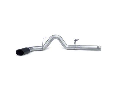 Banks Power 5-Inch Monster DPF-Back Single Exhaust System with Black SideKick Tip; Side Exit (10-12 6.7L RAM 3500)