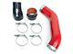 Banks Power Boost Tube Upgrade Kit; Red; Cold Side Only (13-18 6.7L RAM 3500)
