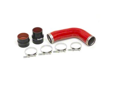 Banks Power Boost Tube Upgrade Kit; Red; Cold Side Only (10-12 6.7L RAM 3500)
