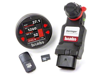 Banks Power Gen 2 Derringer Tuner with iDash DataMonster (20-23 6.6L Duramax Sierra 2500 HD)