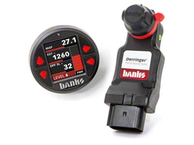 Banks Power Gen 2 Derringer Tuner with iDash SuperGauge (20-23 6.6L Duramax Sierra 2500 HD)