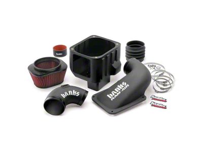 Banks Power Ram-Air Cold Air Intake with Oiled Filter (07-10 6.6L Duramax Sierra 2500 HD)