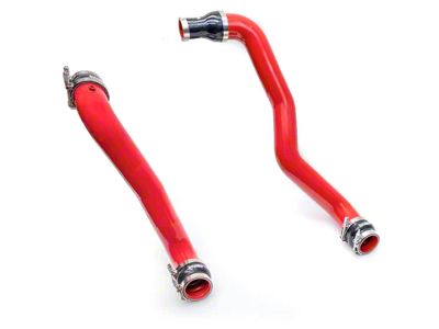 Banks Power Boost Tube Upgrade Kit; Red (12-16 6.6L Duramax Sierra 3500 HD)