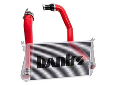 Banks Power Intercooler Upgrade with Boost Tubes; Red (12-16 6.6L Duramax Silverado 2500 HD)