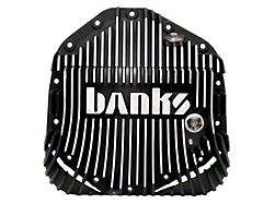 Banks Power AAM 11.50/12-Inch Ram-Air Differential Cover; Satin Black Machined (20-25 Silverado 3500 HD)