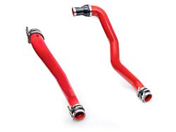 Banks Power Boost Tube Upgrade Kit; Red (12-16 6.6L Duramax Silverado 3500 HD)